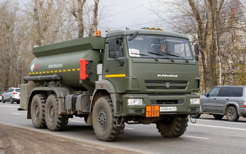 КАМАЗ 43118 самосвал военный