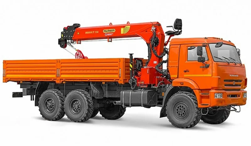КАМАЗ 43118 С КМУ Palfinger Inman it 150