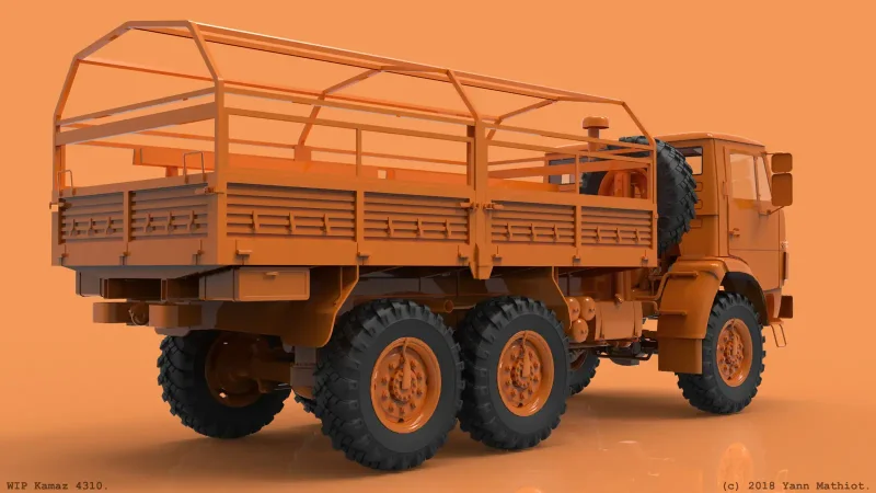 КАМАЗ 5320 бортовой