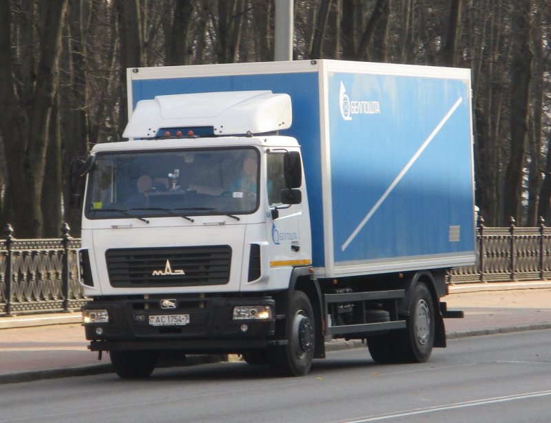 МАЗ 5340 манипулятор