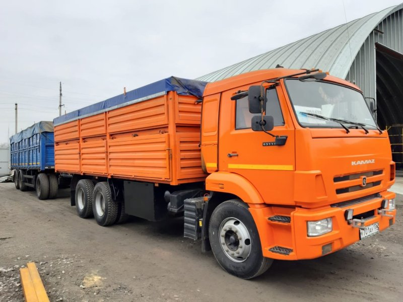 КАМАЗ 65115 зерновоз