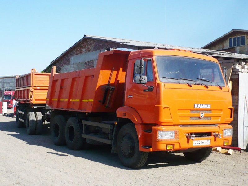 КАМАЗ 65115 С прицепом