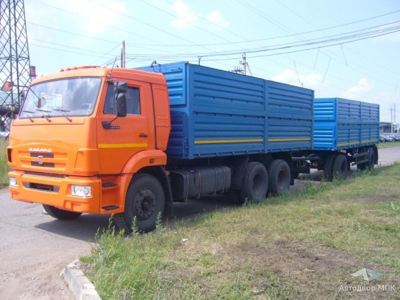 КАМАЗ 65115 бортовой зерновоз