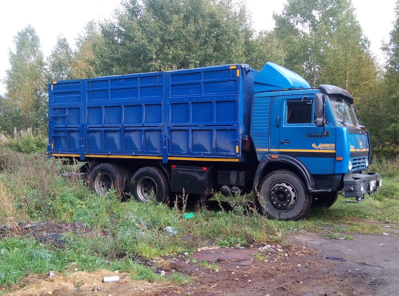 КАМАЗ 5320 бортовой зерновоз
