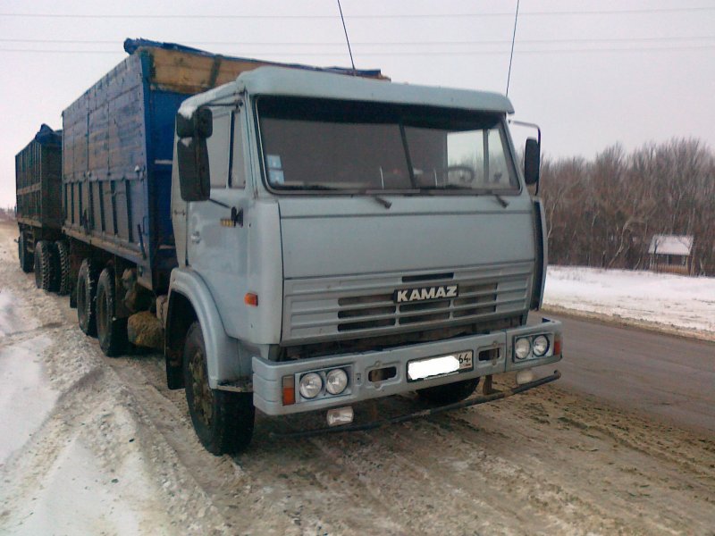 КАМАЗ 5320 бортовой зерновоз