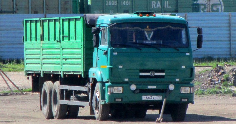 КАМАЗ 55102 мусоровоз
