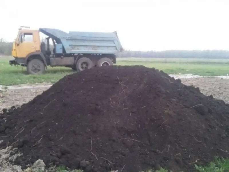 Погрузка торфа Амкодор