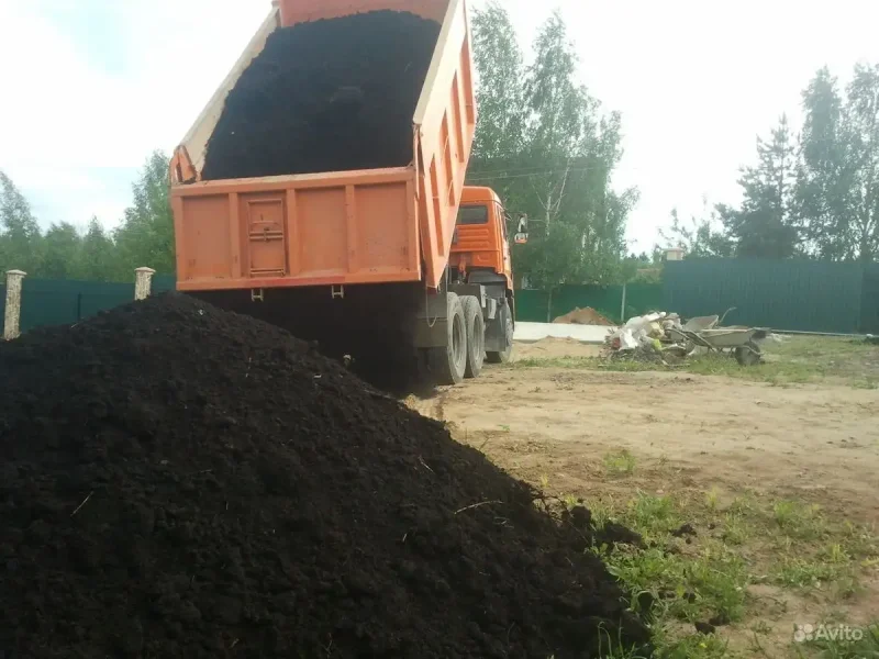 Грунт чернозем торф КАМАЗ