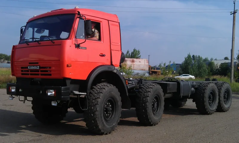 КАМАЗ-63501 8х8 лесовоз