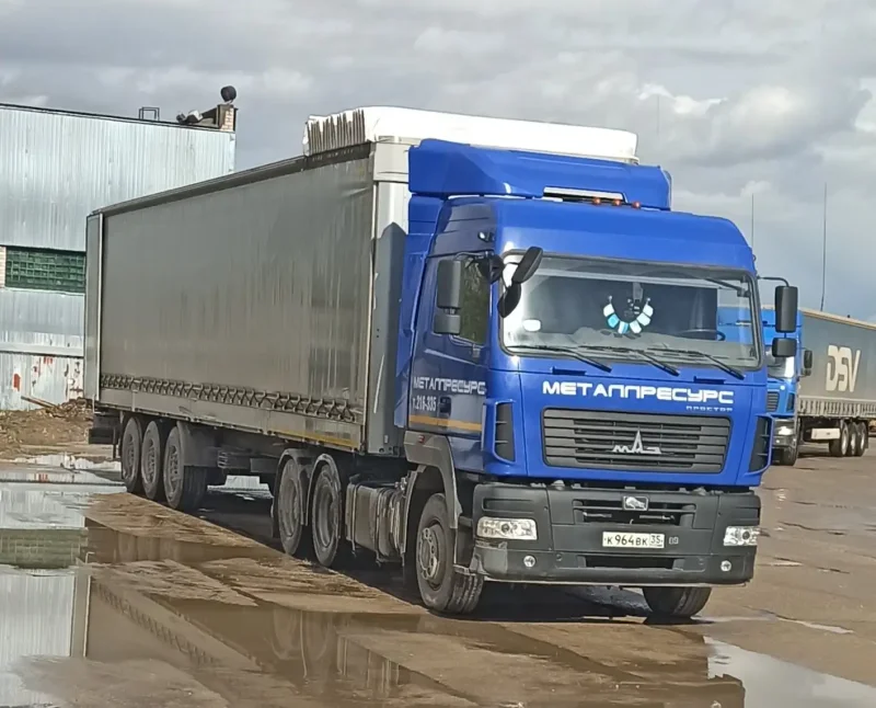 МАЗ 6430 С полуприцепом