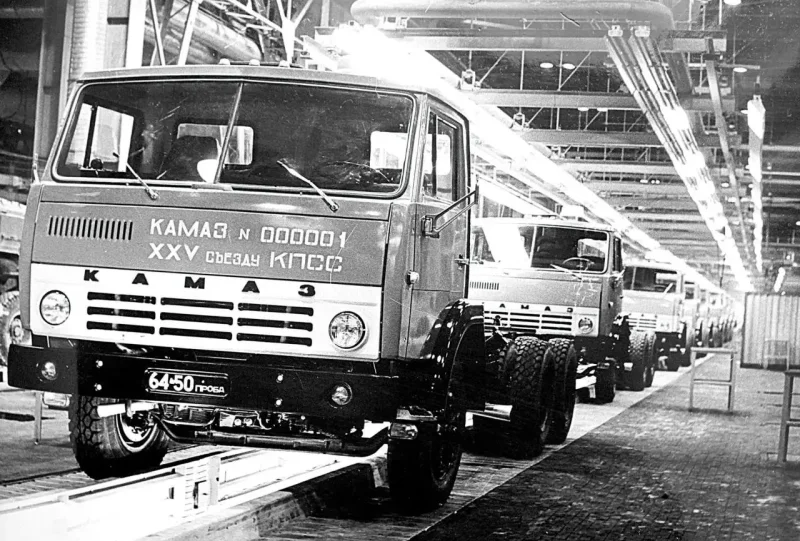 5511 КАМАЗ СССР конвейер