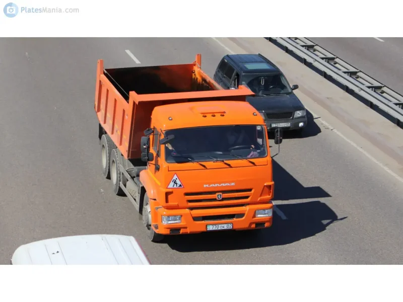 КАМАЗ 65115 сверху