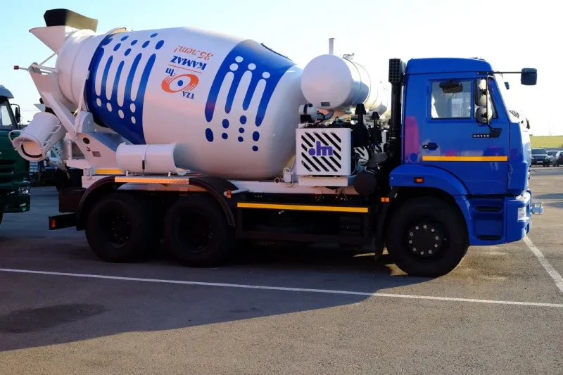 Автобетоносмеситель 58147z КАМАЗ на шасси 65115-62