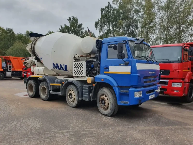 Автобетоносмеситель 5814z9 на шасси КАМАЗ 6520-3010-53
