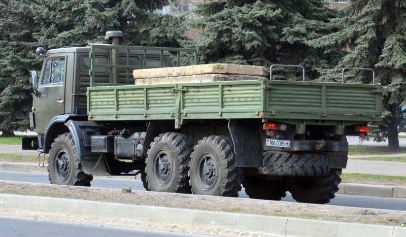 КАМАЗ 4310 вездеход самосвал