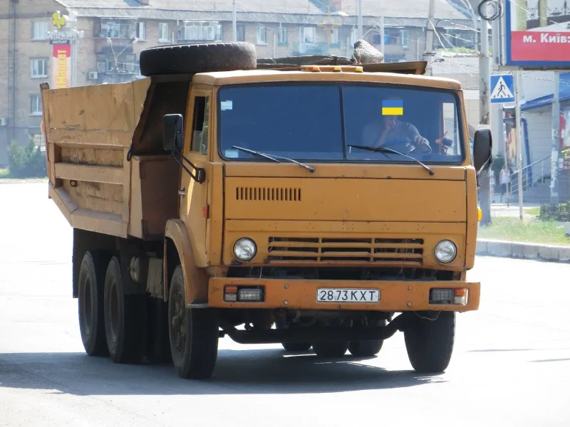 КАМАЗ 5350 тонированный