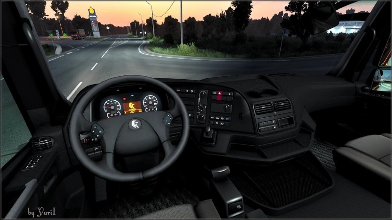Новый салон для KAMAZ_5490neo_65206 для етс 2 1.40