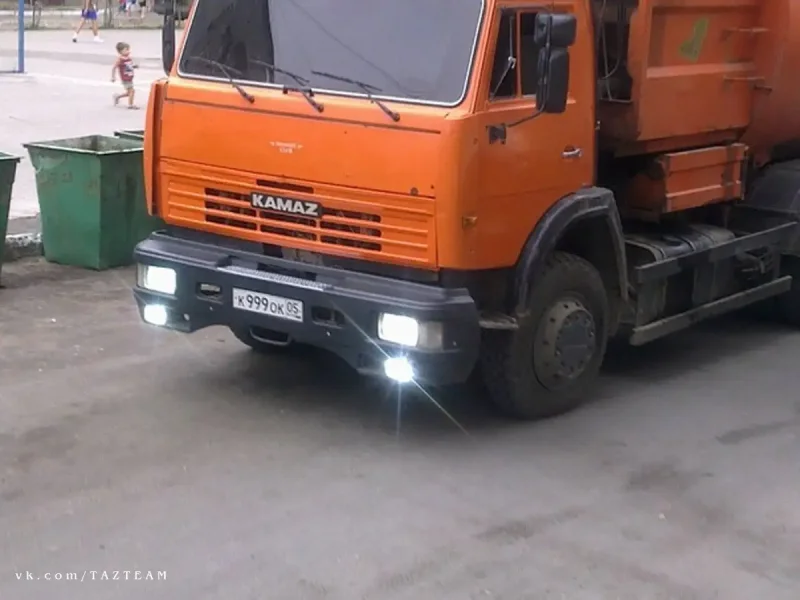 Тонировка на КАМАЗ 6520 евро