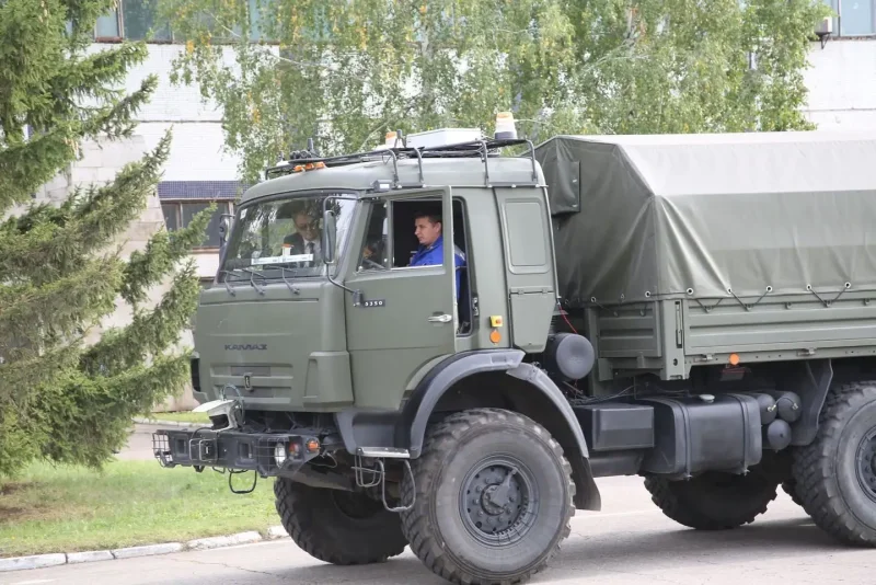 КАМАЗ 55111 военный 66