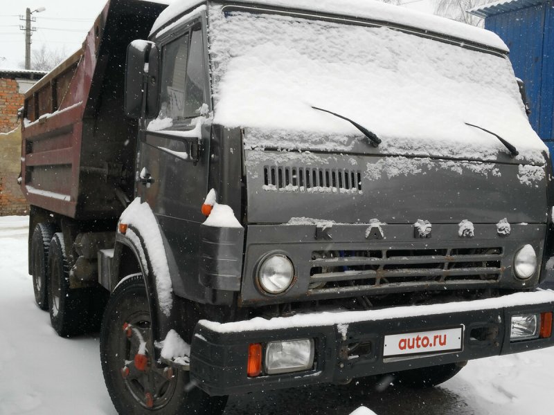 КАМАЗ 35410 С прицепом
