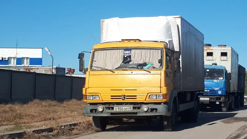 КАМАЗ 53215 изотермический фургон