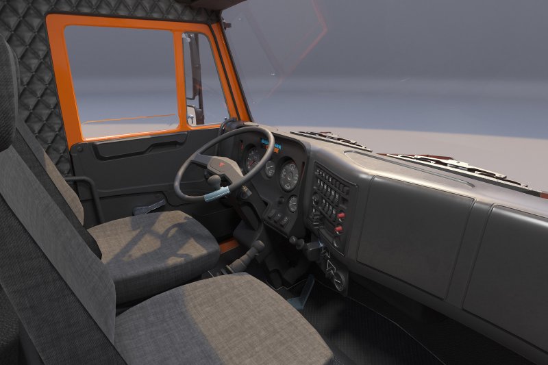 Приборка КАМАЗ 65115