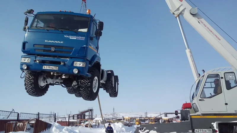 КАМАЗ 5320 на севере
