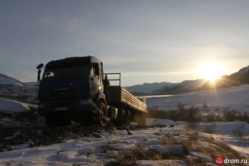 Колымская трасса КАМАЗ