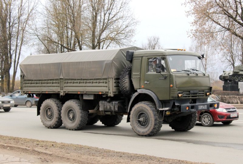КАМАЗ 4350 военный