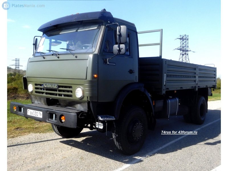 Бортовой КАМАЗ-43266
