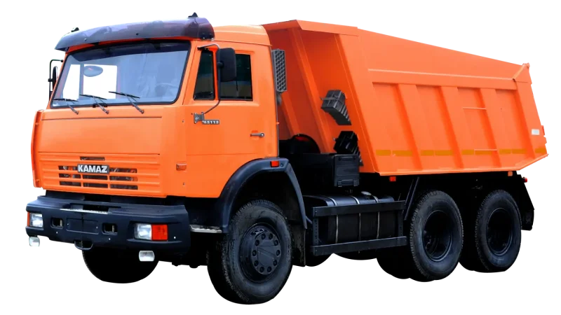 КАМАЗ 55111 оранжевый
