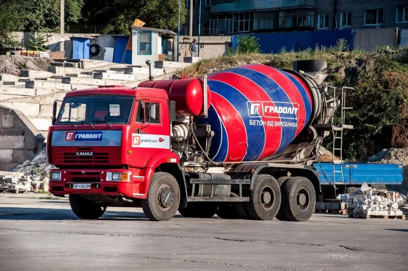 КАМАЗ 65115 бетоносмеситель