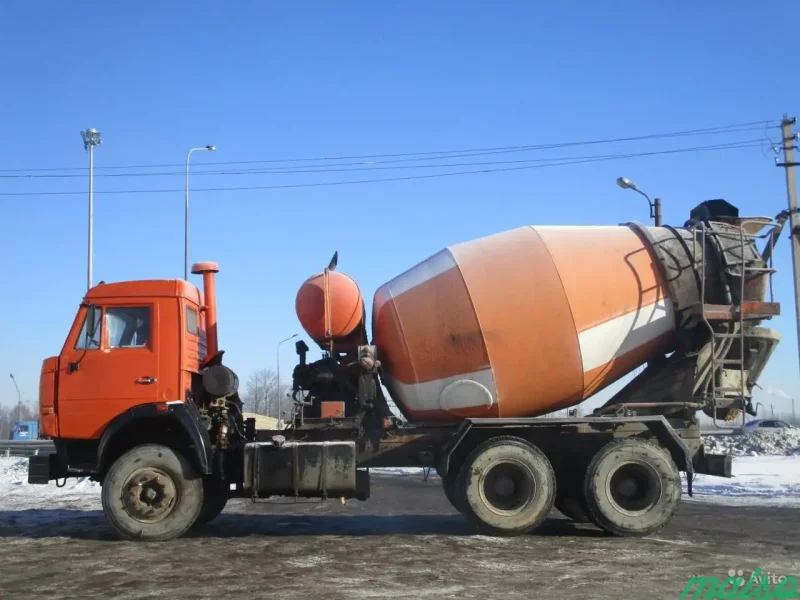 Автобетоносмеситель 581471 на шасси КАМАЗ 65115-773932-50 евро 5 7м3
