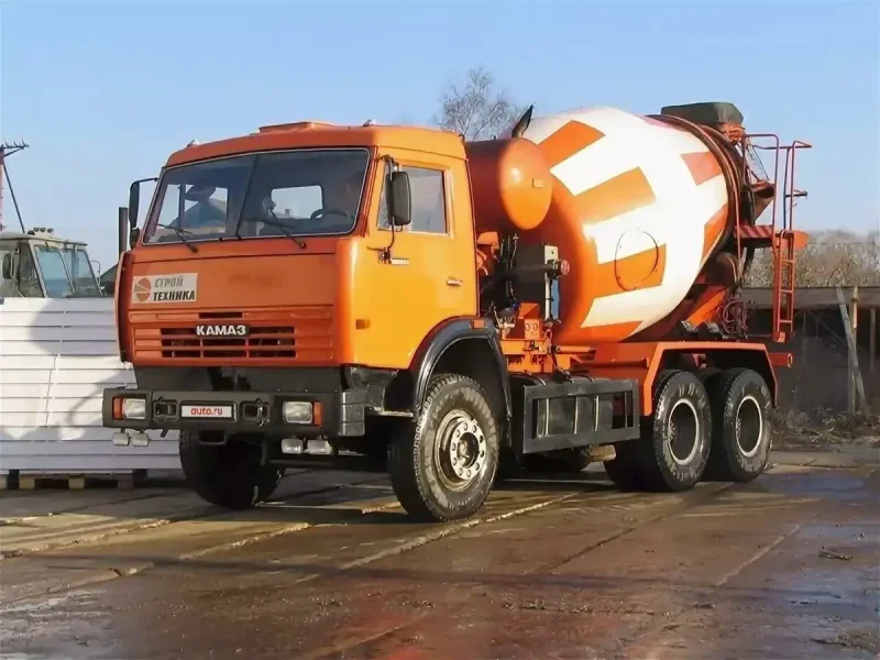 КАМАЗ 43118 бетоносмеситель