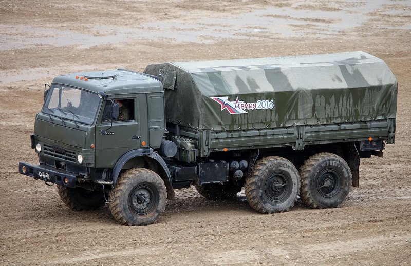 Военный КАМАЗ Мустанг 5350