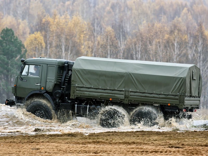 КАМАЗ 5350 военный