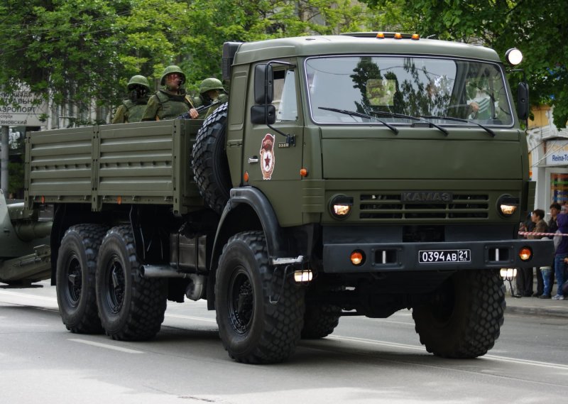 КАМАЗ армейский 5350