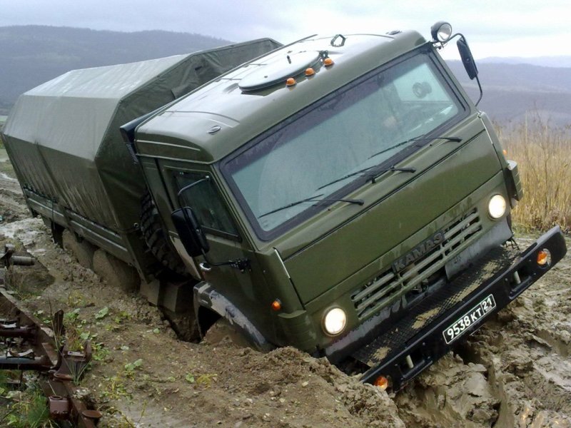 КАМАЗ 5350 В армии