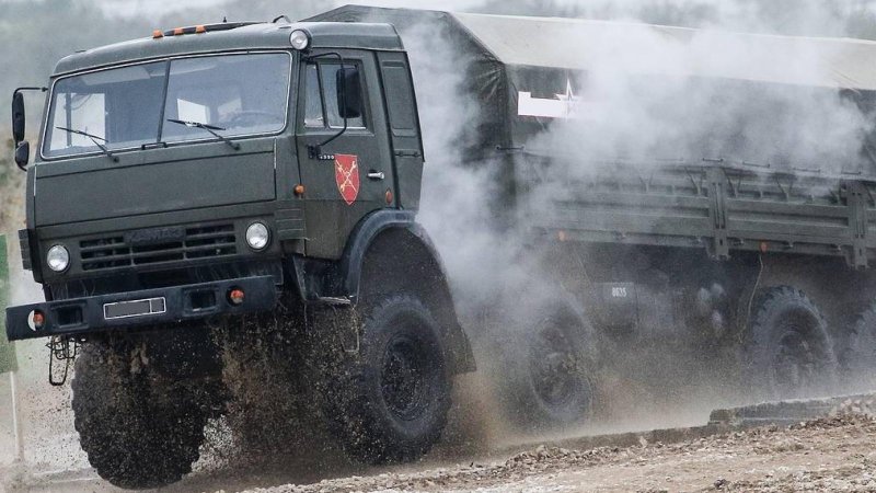 КАМАЗ 6350 военный