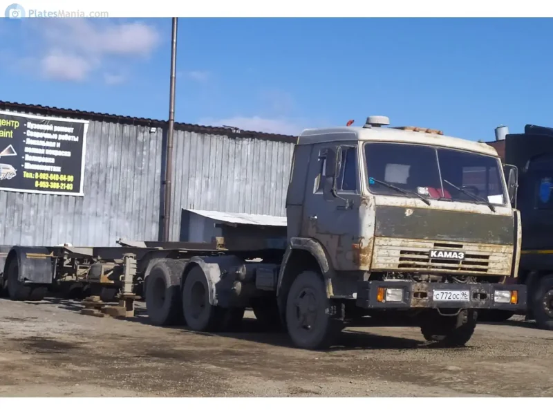 КАМАЗ 5410 сзади