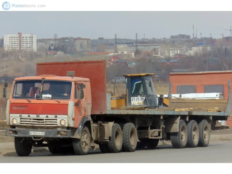 КАМАЗ номера а490тх