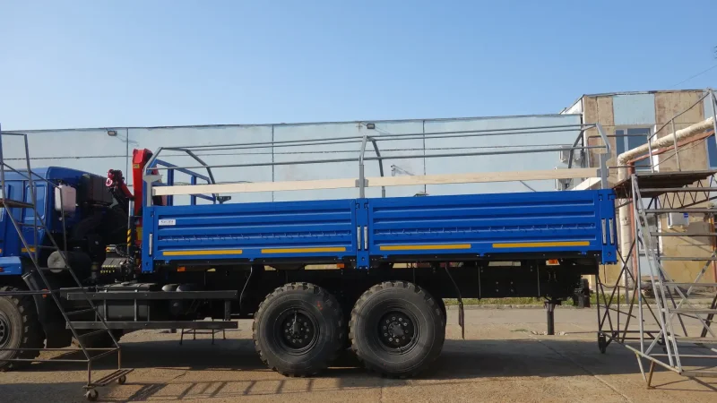 КАМАЗ 53215 синий зерновоз