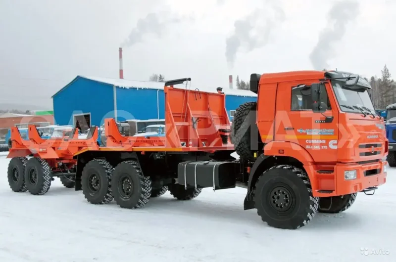 Трубоплетевоз КАМАЗ 43118
