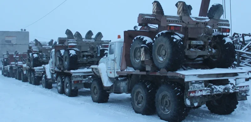КАМАЗ 4310 трубовоз