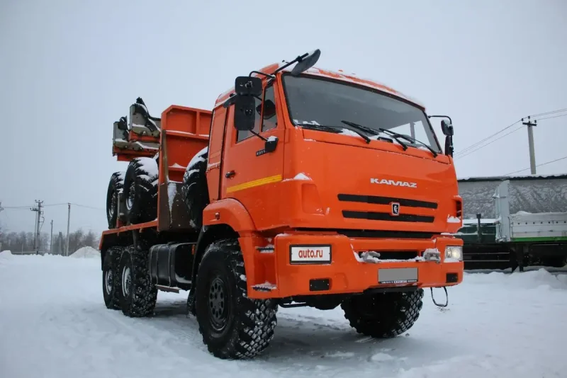 Трубоплетевоз КАМАЗ 43118