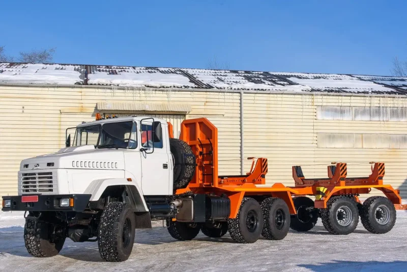 Плетевоз-трубовоз Iveco-AMT 633900