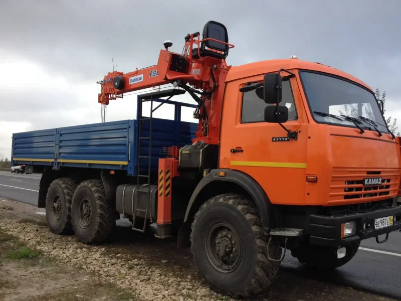 КАМАЗ 43118 шаланда