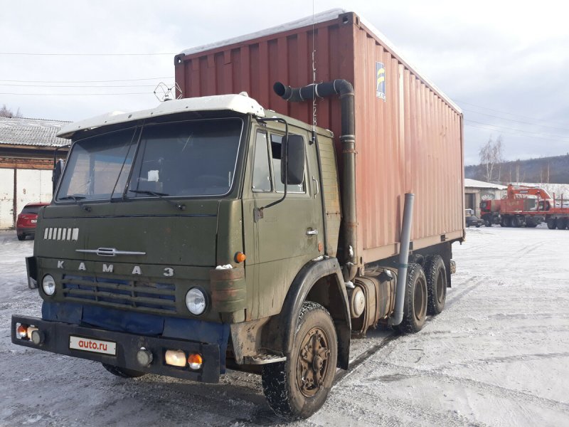 КАМАЗ фургон морда