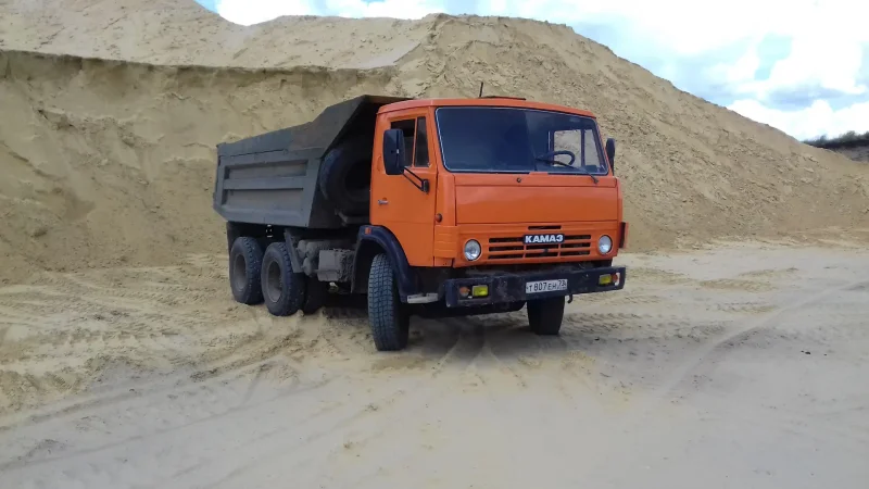КАМАЗ 55111 С песком