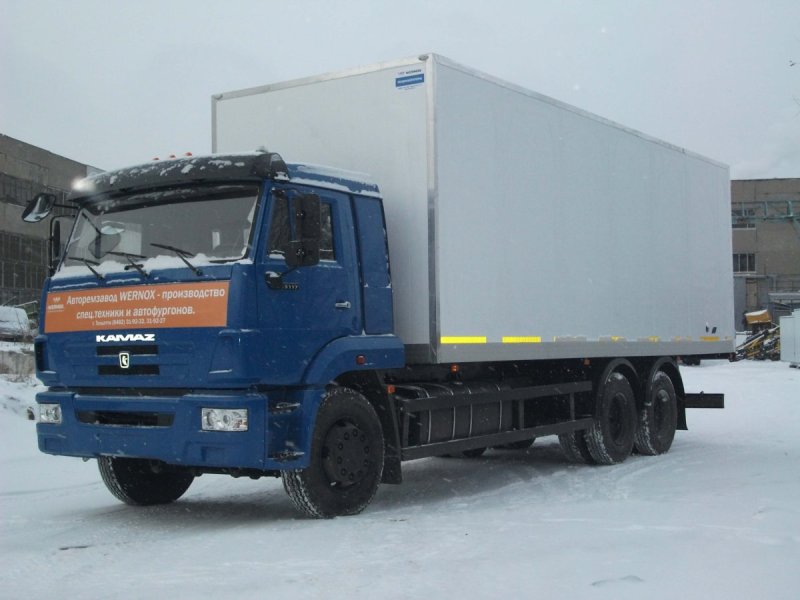 КАМАЗ 65117 фургон